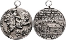 Franz Joseph I. 1848 - 1916
 Schützenmedaille - Ag 1912 Schützenpreis auf das Festschießen zur Eröffnung des K & K Hauptschießstandes Erzherzog Eugen...