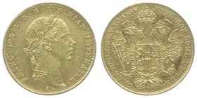 Franz Joseph I. 1848 - 1916
 Dukat 1854 A Wien. Fr. 1169 ss/vz
