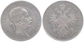 Franz Joseph I. 1848 - 1916
 2 Gulden 1885 Wien. 24,77g. Fr. 1384 vz