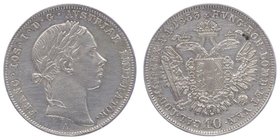 Franz Joseph I. 1848 - 1916
 10 Kreuzer 1853 A Wien. 2,22g. Fr. 1584 vz