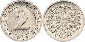 2. Republik 1945 - heute
 2 Groschen 1994 Wien hgh