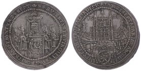 Salzburg - Erzbistum Paris Graf Lodron 1619 - 1653
 1/2 Taler 1628 Salzburg. 14,24g. HZ 1438 ss/vz