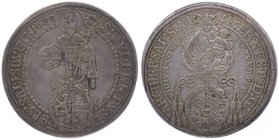 Salzburg - Erzbistum Johann Ernst von Thun und Hohenstein 1687 - 1709
 Taler 1688 Salzburg. 28,47g. HZ 2161 ss