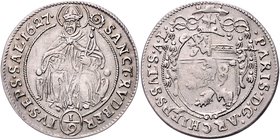 Salzburg - Erzbistum Paris Graf Lodron 1619 - 1653
 1/9 Taler 1627 Salzburg. 3,12g. HZ 1601 f.vz