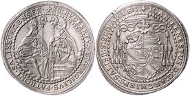 Salzburg - Erzbistum Johann Ernst Graf Thun Hohenstein 1687 - 1709
 1/2 Taler 1687 Salzburg. 14,54g. HZ 2182. min. Kratzer vz/stgl