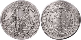 Salzburg - Erzbistum Johann Ernst Graf Thun Hohenstein 1687 - 1709
 1/2 Taler 1705 Salzburg. 14,67g. HZ 2190 vz/stgl