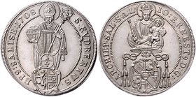 Salzburg - Erzbistum Johann Ernst Graf Thun Hohenstein 1687 - 1709
 1/4 Taler 1708 Salzburg. 7,38g. HZ 2206 f.stgl