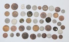 Deutschland vor 1871
Diverse Lot 49 Stück, ab ca. 1500, diverse Kleinmünzen in Cu und Ag. s - ss