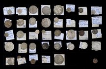Diverse
 Lot ca. 39 Stück Ag Münzen des RDR, Schweiz und Geistlichkeit, 3, 6 15 Kreuzer usw. ss