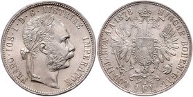 Kaisertum Österreich Franz Joseph I. 1848 - 1916
 Lot 15 Stück 1 Gulden. ab 1858 vz/stgl