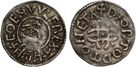 Kings of Mercia, Coenwulf (796-821), silver Penny, portrait type, Canterbury group III, moneyer Deormod, diademed portrait right extending to bottom o...