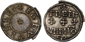 The Only Known Example of This Unique Reverse Type and Moneyer Under Eadwig

Kings of all England, Eadwig (955-959), silver Penny, two-line type, mo...