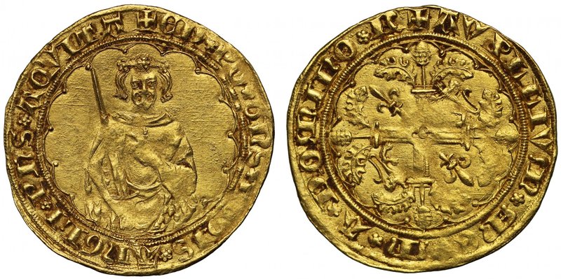 Very Rare Gold Hardi D’Or of the La Rochelle Mint of Edward the Black Prince

...