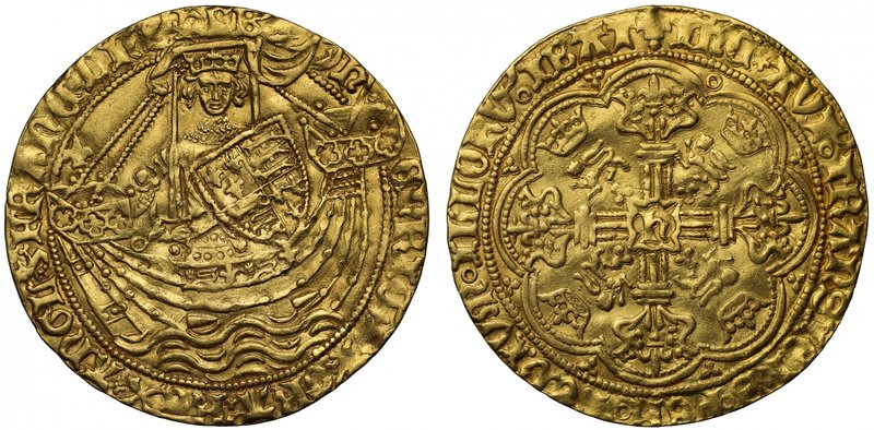 Rare York Mint Gold Noble of King Henry VI

Henry VI, first reign (1422-61), g...