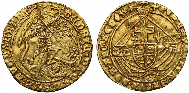 Rare Gold Angel From the reign of Henry VI Restored

Henry VI, restored (Octob...