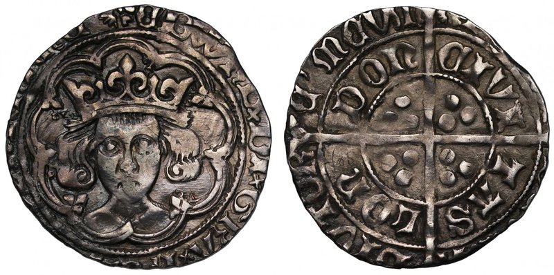 Edward IV or V (1483), silver Groat of Fourpence, type XXII, Tower Mint London, ...