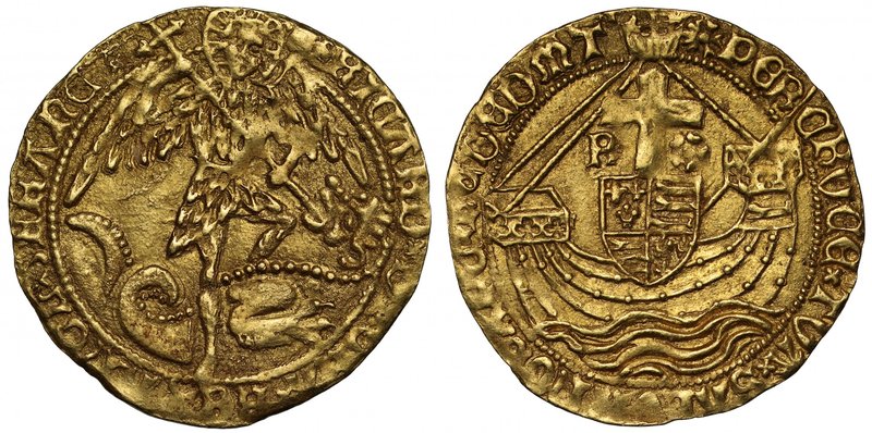 Rare Gold Angel of King Richard III

Richard III (1483-85), gold Angel of Six ...