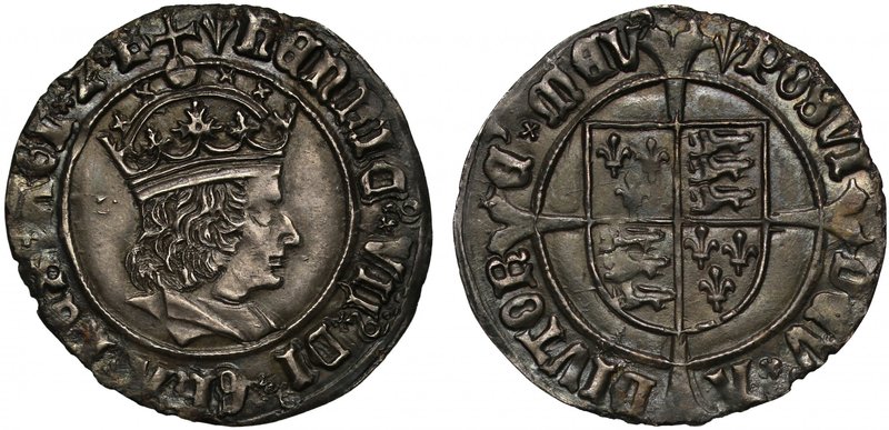 Henry VII (1485-1509), silver Groat, Profile Issue, crowned bust in profile righ...