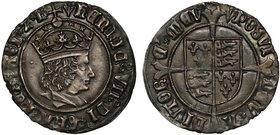 Henry VII (1485-1509), silver Groat, Profile Issue, crowned bust in profile right, treble band to crown, Latin legend and beaded borders surrounding b...