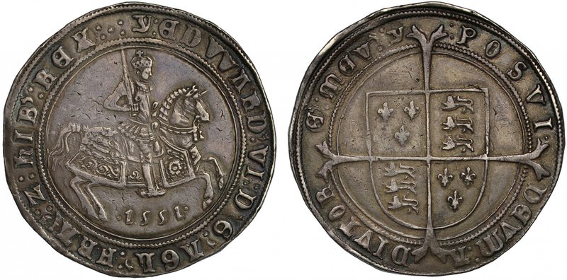 Very Imposing Silver Crown of King Edward VI of the Earliest Date

Edward VI (...