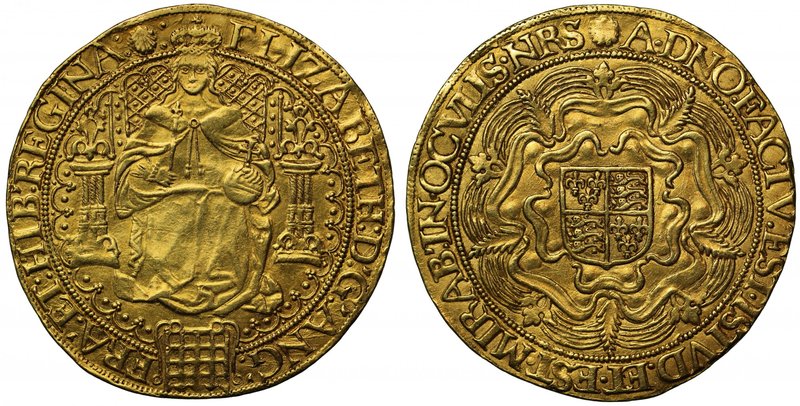 Attractively Toned Fine Gold Sovereign of Queen Elizabeth I

Elizabeth I (1558...