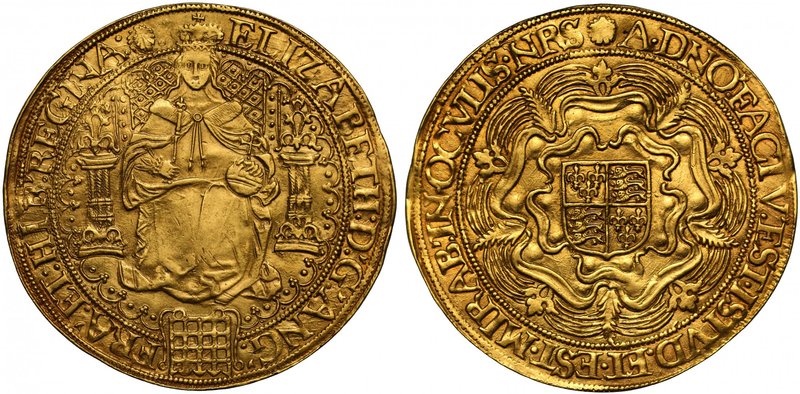 Elizabeth I (1558-1603), fine gold Sovereign of Thirty Shillings, sixth issue (1...