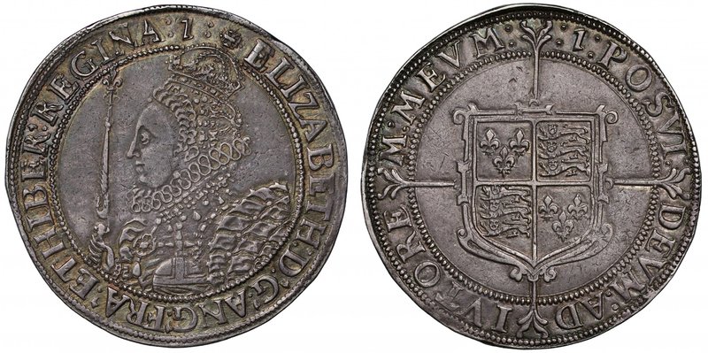 A Superb Example of the Silver Crown of Queen Elizabeth I

Elizabeth I (1558-1...