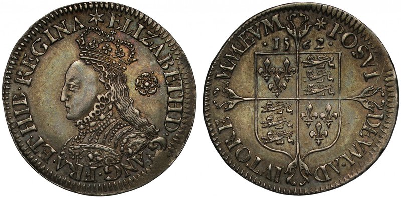 Pleasing Example of the 1562 Milled Sixpence of Queen Elizabeth I

Elizabeth I...