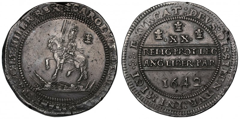 The Largest Hammered Silver Coin Ever Produced, the Oxford Pound

Charles I (1...