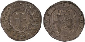 The Current Spink Standard Catalogue Plate Coin, ex Slaney Collection

Commonwealth (1649-60), silver Halfcrown, 1651, English shield within laurel ...