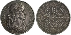 The Extremely Rare “Reddite” Pattern Crown Dated 1663 by Thomas Simon

Charles II (1660-85), silver Pattern "Reddite" crown, 1663, engraved and sign...