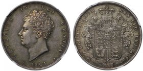 The Extremely Rare Pattern Silver Halfcrown Dated 1824 of King George IV

George IV (1820-30), silver Pattern Halfcrown, 1824, struck from polished ...