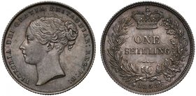 Very Rare First A of GRATIA Unbarred Silver Shilling Dated 1858

† Victoria (1837-1901), silver Shilling, 1858, second A in legend unbarred, second ...
