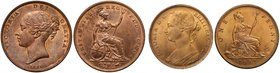 † Victoria (1837-1901), copper Penny, 1841, young filleted head left, date below, W.W. incuse on truncation, legend and toothed border surrounding, VI...