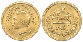 Muhammad Reza Pahlavi Shah SH 1320-1358 (1941-1979)
Pahlavi, MS 2537 (1978), AU 8.14 g. 900‰
Ref : KM#1200
PCGS MS66