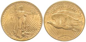 20 Dollars, San Francisco, 1915 S, AU 33,43 g.
Ref: Fr. 186
PCGS MS63