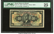 Brazil Banco do Brasil 10 Mil Reis 1923 Pick 114 PMG Very Fine 25. 

HID09801242017