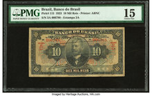 Brazil Banco do Brasil 10 Mil Reis 1923 Pick 115 PMG Choice Fine 15. 

HID09801242017