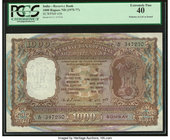 India Reserve Bank of India 1000 Rupees ND (1975-77) Pick 65b Jhun6.9.4.2 PCGS Extremely Fine 40. Pinholes at left as issued.

HID09801242017