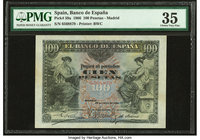 Spain Banco de Espana 100 Pesetas 30.6.1906 Pick 59a PMG Choice Very Fine 35. 

HID09801242017