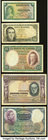 An Assortment of Ten Notes from Mid-20th Century Spain. Fine or Better. Two examples have some rust stains.

HID09801242017