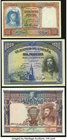 Spain Banco de Espana 1000 Pesetas 1.7.1925 (1936) Pick 70c; 16.8.1928 Pick 78a; 500 Pesetas 25.4.1931 Pick 84 Very Fine or Better. 

HID09801242017