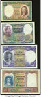 Spain Banco de Espana 25; 50; 100; 500 Pesetas 25.4.1931 Pick 81; 82; 83; 84 Very Fine or Better. 

HID09801242017