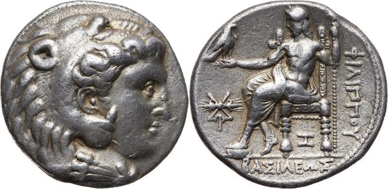 Greece, Macedonia, Philip III 323-317 BC, Tetradrachm 323-316 BC, Aradus
Grecja...
