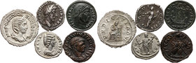 Roman Empire, lot 5 coins