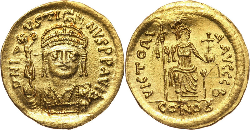 Byzantine Empire, Justin II 565-578, Solidus, Constantinople
Bizancjum, Justyn ...