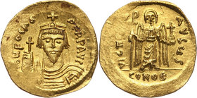 Byzantine Empire, Phokas 602-610, Solidus, Constantinople