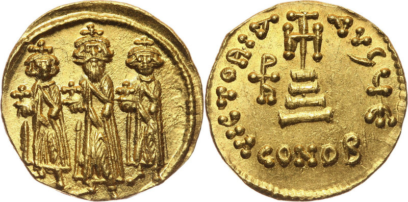 Byzantine Empire, Heraclius 610-641, solidus, Constantinople
Bizancjum, Herakli...