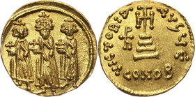 Byzantine Empire, Heraclius 610-641, solidus, Constantinople