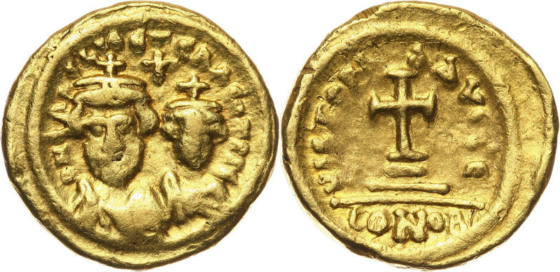Byzantine Empire, Heraclius 610-641, solidus, Carthage
Bizancjum, Herakliusz 61...
